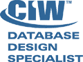 CIW Database Design Specialist